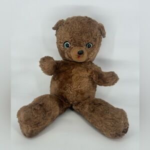 vintage teddy bear 1950s 1960s Large 31 Inch